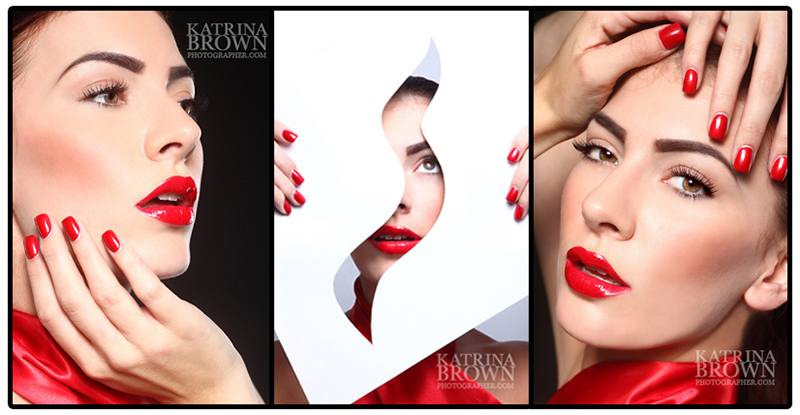 Female model photo shoot of Katrina Brown Photog, makeup by IRENE MAR