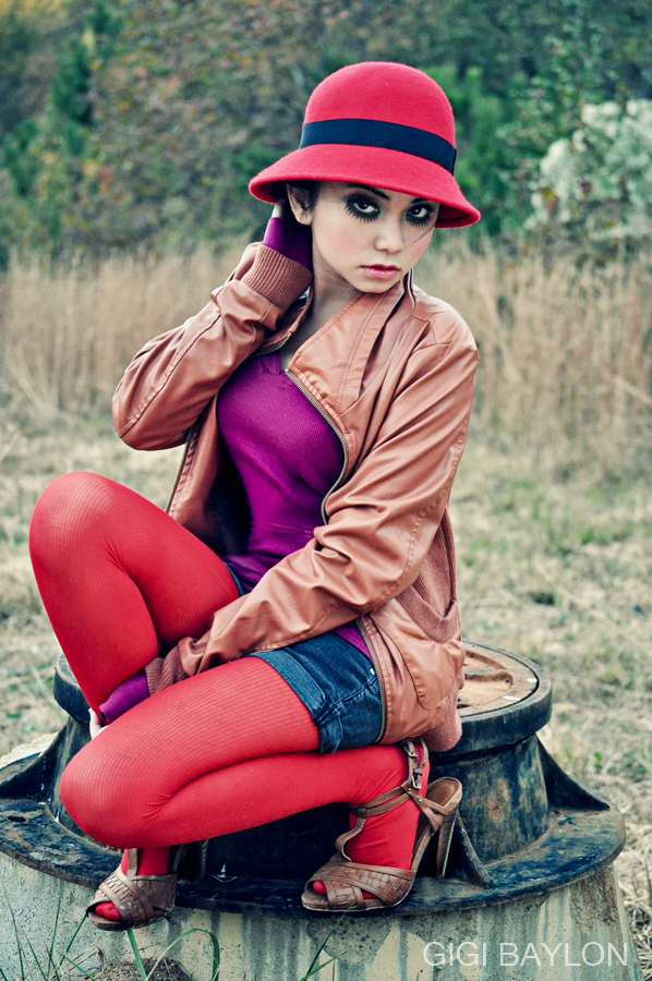 Female model photo shoot of danica by Gigi Baylon Photography