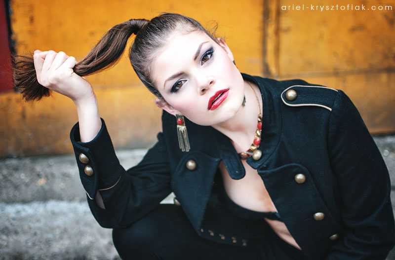 Male model photo shoot of Ariel Krysztofiak, makeup by Danika Heasman