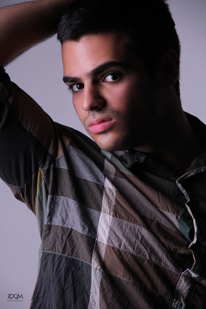 Male model photo shoot of sahand