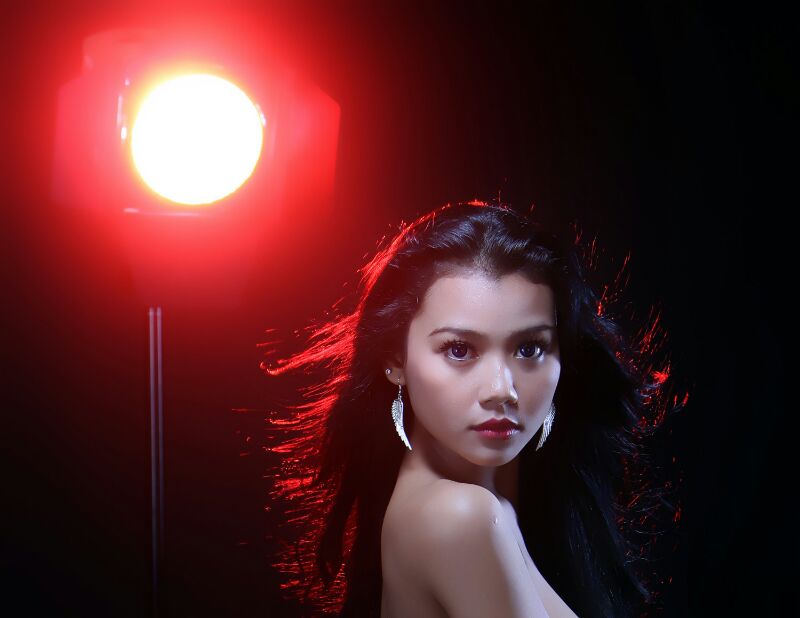 Female model photo shoot of difa clau