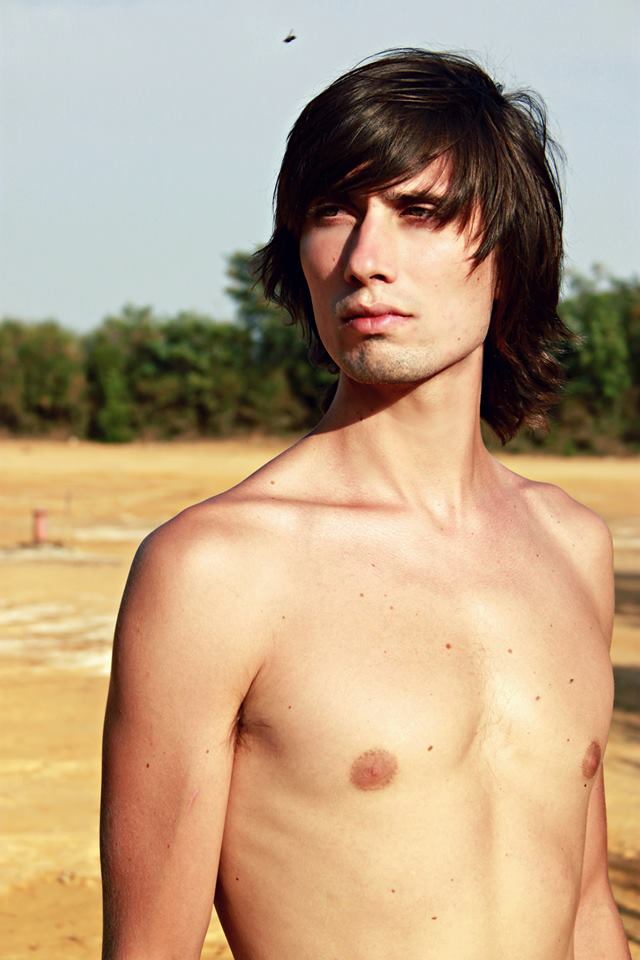 Male model photo shoot of Agostino by Darien Sestante in Yellow Desert, Tuscany