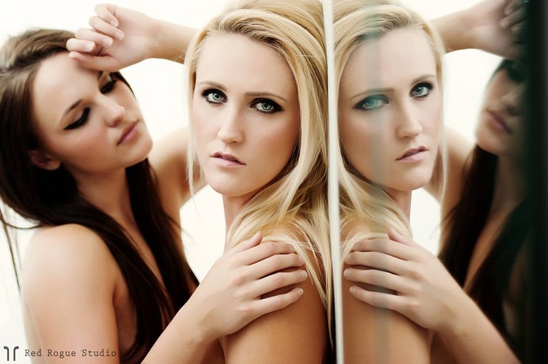 Female model photo shoot of Danika Schmidt and Elyse Grassmuck