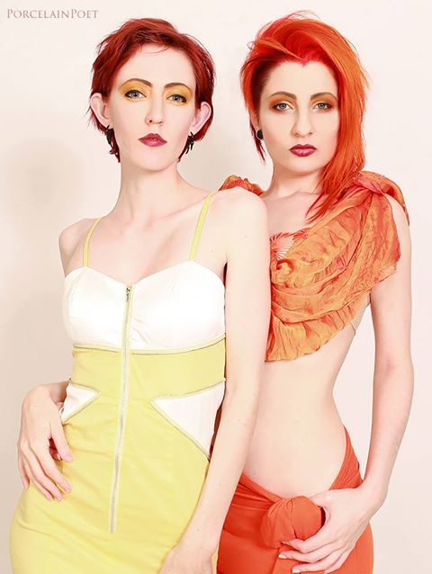 Female model photo shoot of Makeup by RANT, Ulorin Vex and V Nixie by Porcelain Poet