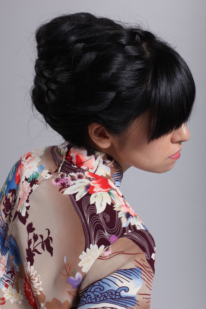 Female model photo shoot of Sozo hair design