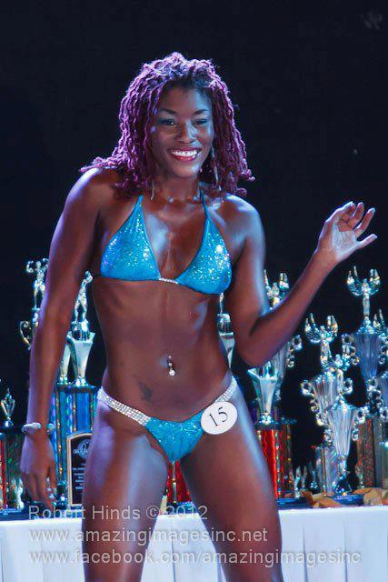 Female model photo shoot of Kara-Lynn Belle in Barbados- National Bikini Fitness Competition 2013