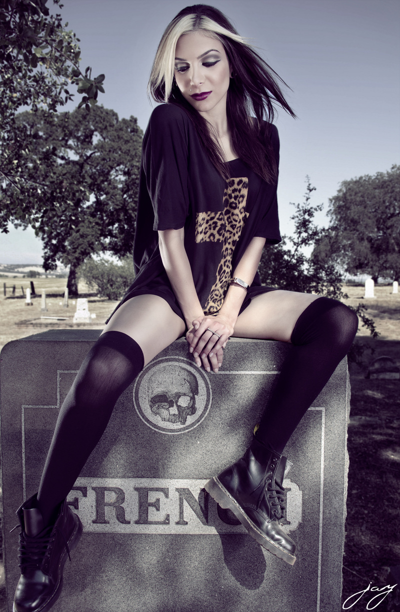 Female model photo shoot of Beka Ann  by Jessie Rand, makeup by Trinalee