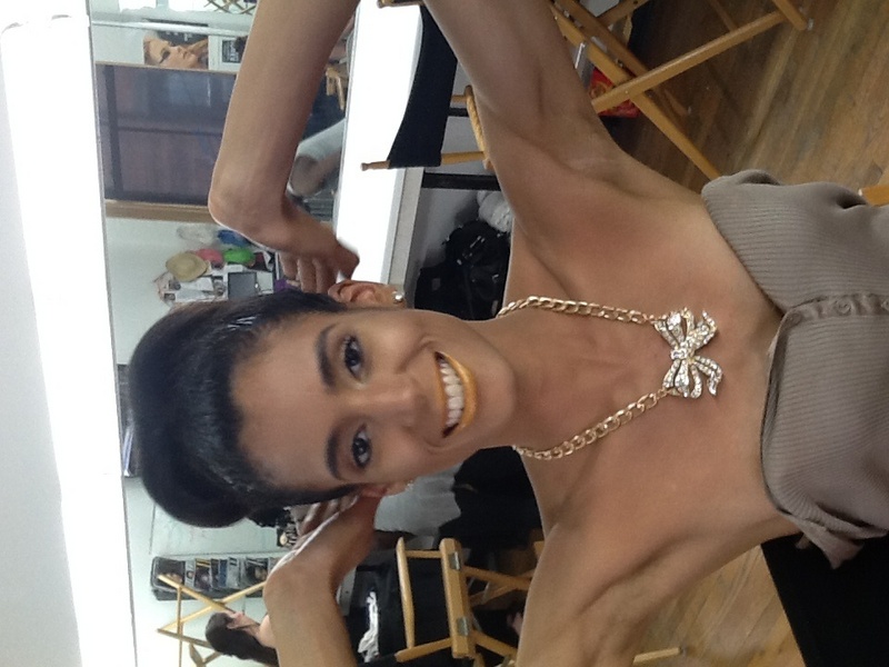 Female model photo shoot of Alexis MUA Velazquez  in Soho