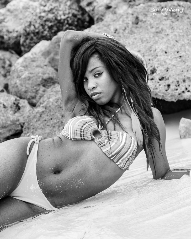 Female model photo shoot of Gia Ferguson in Nassau, Bahamas
