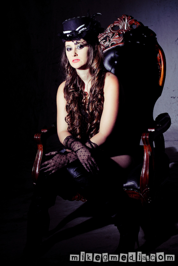 Female model photo shoot of OddRay by MikeGMedia in TTL Photo Studio