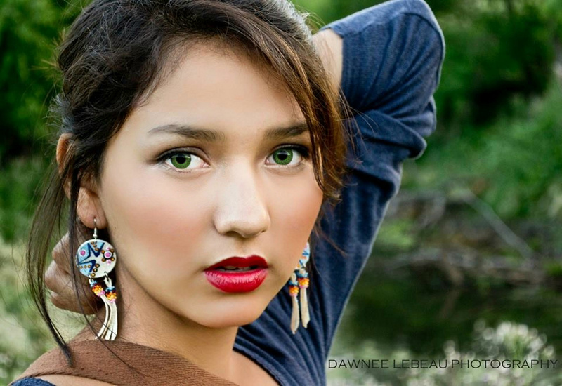 Female model photo shoot of Cheyenne Hope  in Green Grass, South Dakota