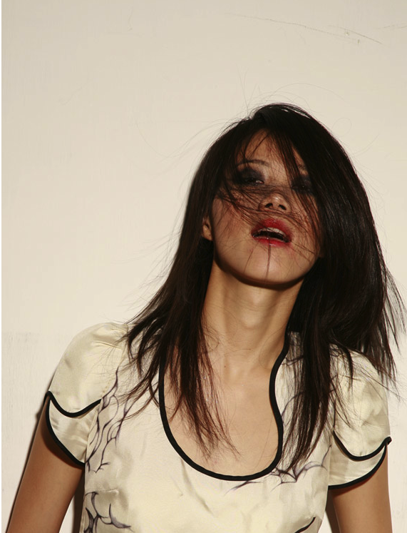 Female model photo shoot of Wen Xiao 