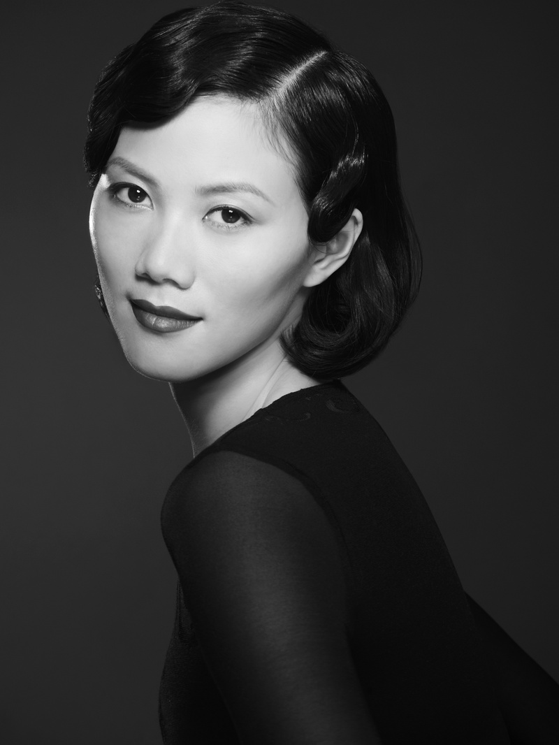 Female model photo shoot of Wen Xiao 