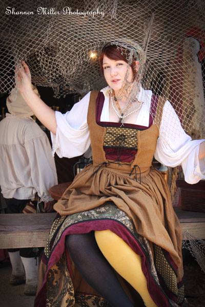 Female model photo shoot of Alyxx Constantine in Koroneburg Old World Renaissance Festival