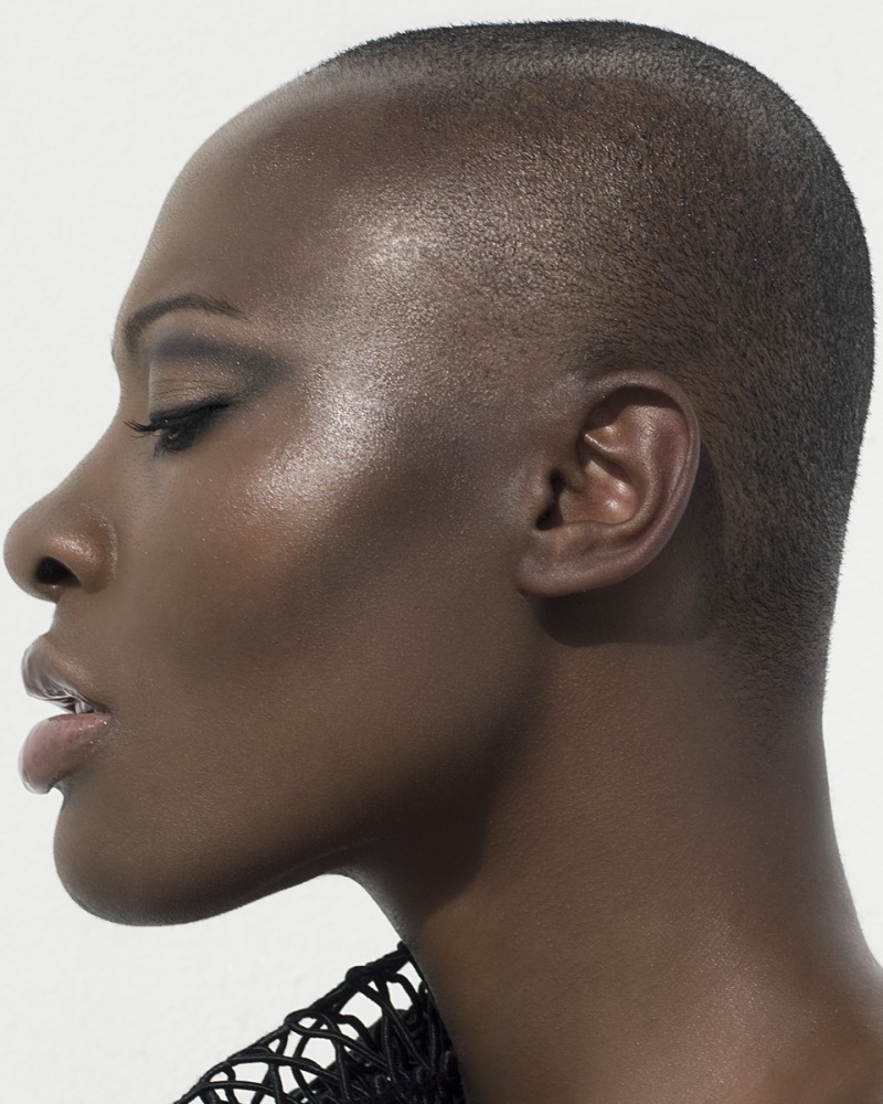 Female model photo shoot of Afua Boni by sylvie blum in Los Angeles