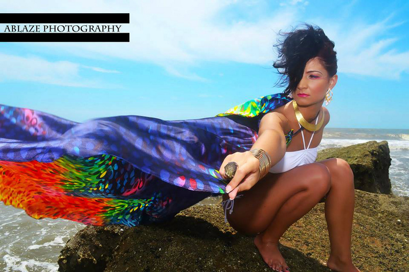 Female model photo shoot of Hali Bess by ABLAZE PHOTOGRAPHY in Folly Beach, SC