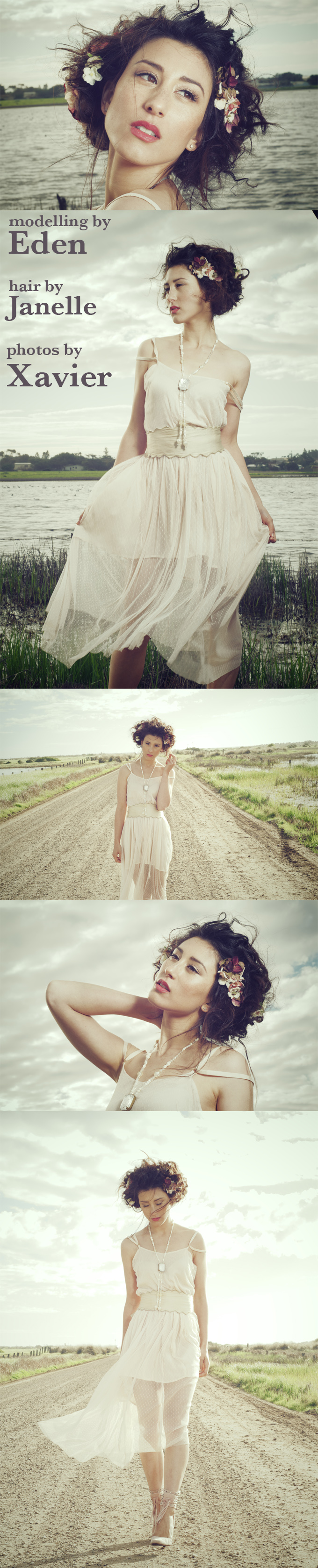 Male and Female model photo shoot of Xavier Wills and EDEN F in South Australia, hair styled by Janellemcl