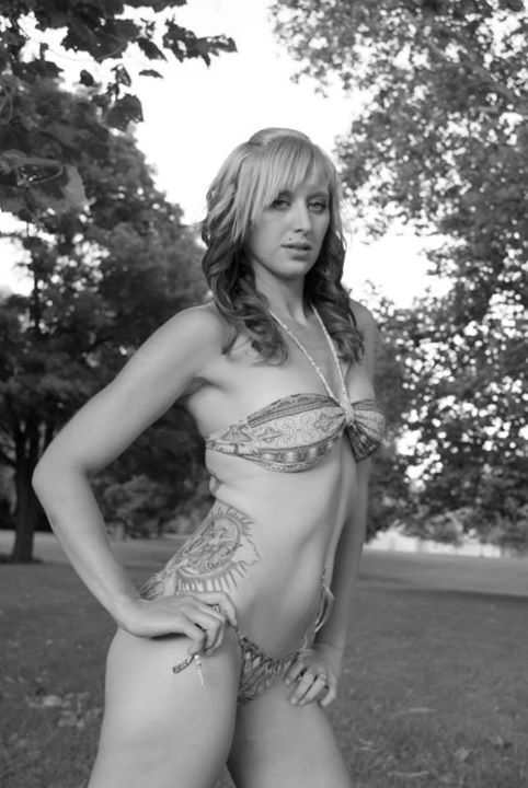Female model photo shoot of MMCD 2010 in London