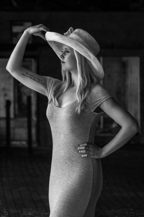 Female model photo shoot of Aleksandra Sharpe by Alan Bailward