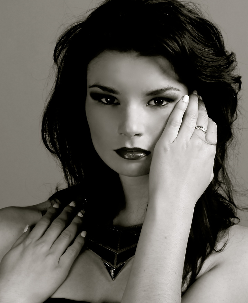Female model photo shoot of Lalysketti by Joe Harary, makeup by Gina La Machina