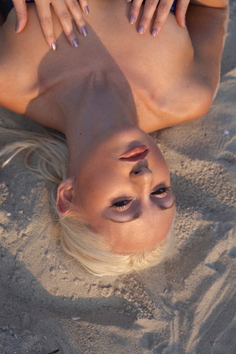Female model photo shoot of Danni* LaBelle in robert Milazzo Beach Shoot ~ Jones Beach ~August 2013