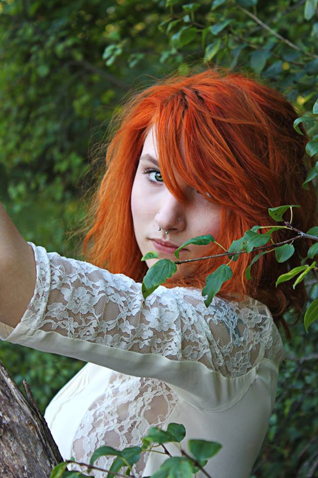 Female model photo shoot of Saringe in Belleville Pirate Park