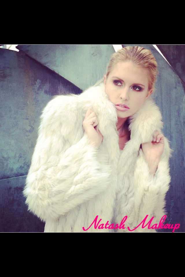 Female model photo shoot of Natash Makeup in Pasadena Ca