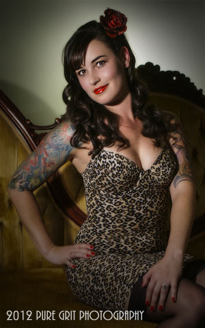 Female model photo shoot of tattoo_wifey