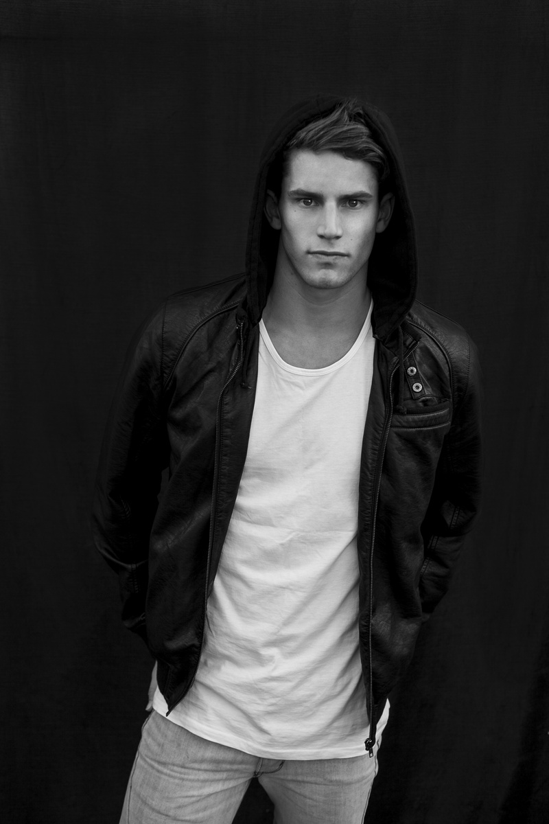 Male model photo shoot of Aaron B W