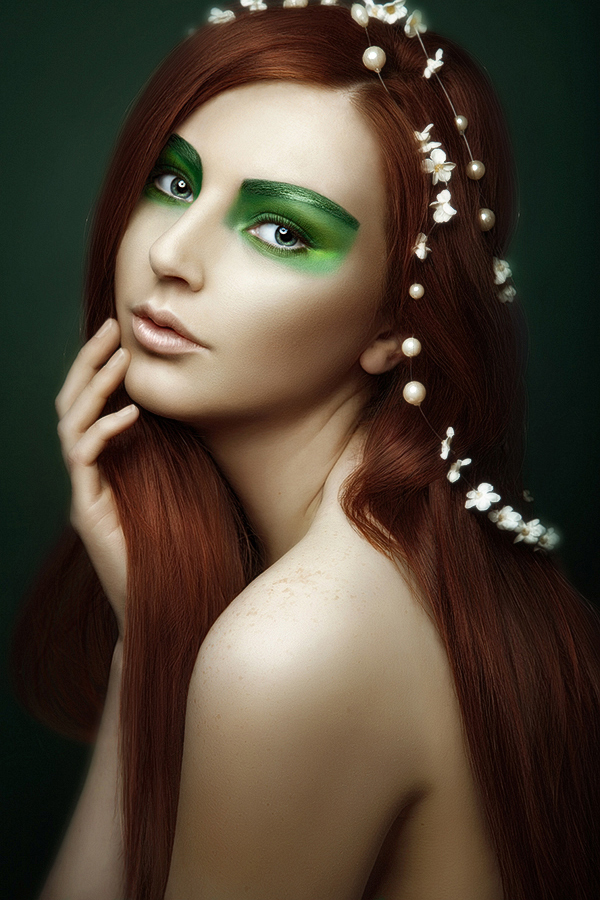 Female model photo shoot of Varava Svetlana by DANACOLE