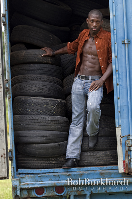 Male model photo shoot of Jeremiah Banner by Bob Burkhardt