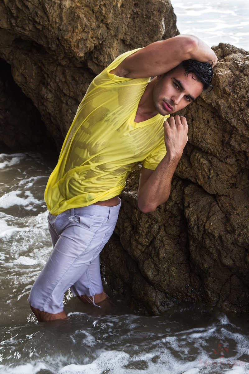Male model photo shoot of Travis H Lane Photo and Masi W in Malibu, CA
