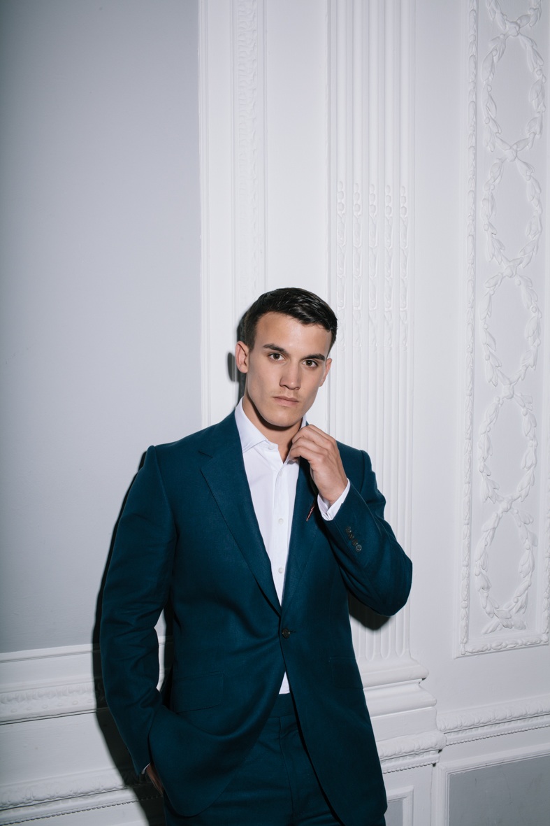 Male model photo shoot of Danny Morgan in Royal academy of arts, London