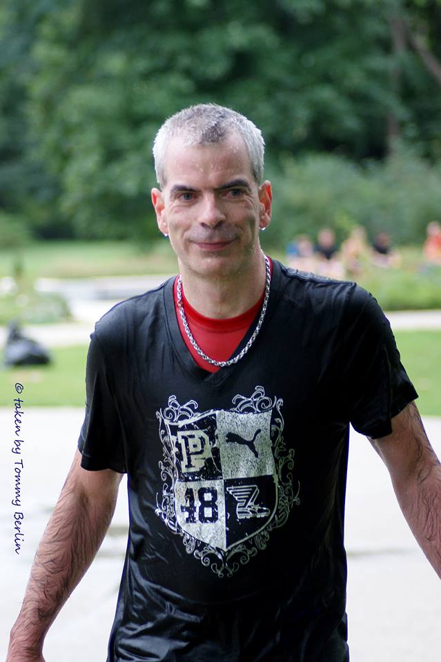 Male model photo shoot of Phil Pool in Treptower Park Berlin