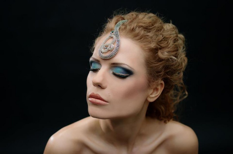 Female model photo shoot of Make-Up by Rosa V in Pleven