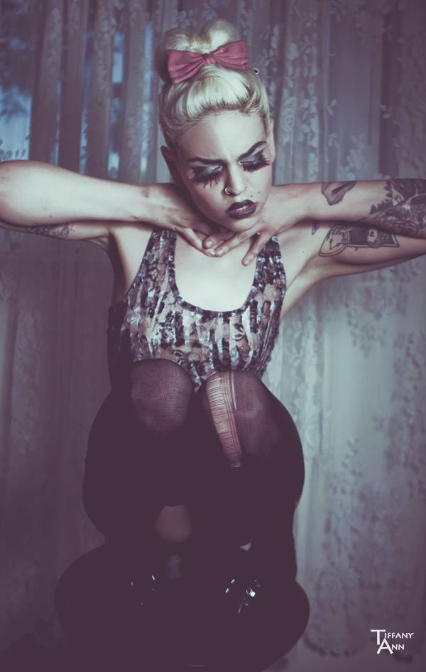Female model photo shoot of Chelsea-Deville by Tiffany Moon - Artist in Limbo