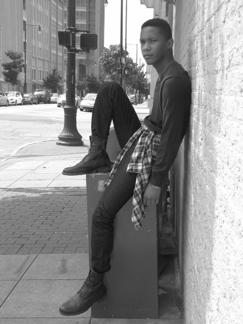 Male model photo shoot of Davante  by Will Alston Photography