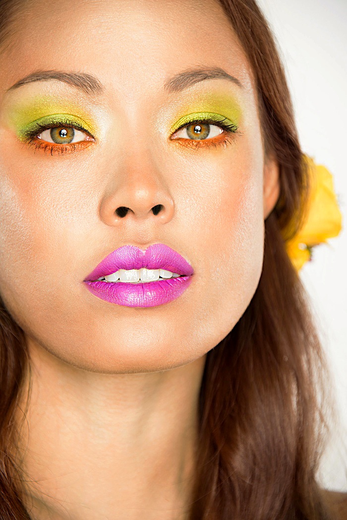 Female model photo shoot of mayrose studio, makeup by Illyne Michel 