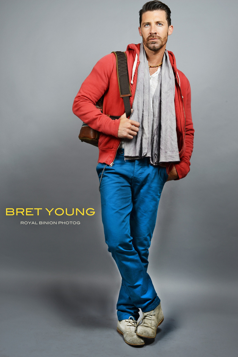 Male model photo shoot of Bret young