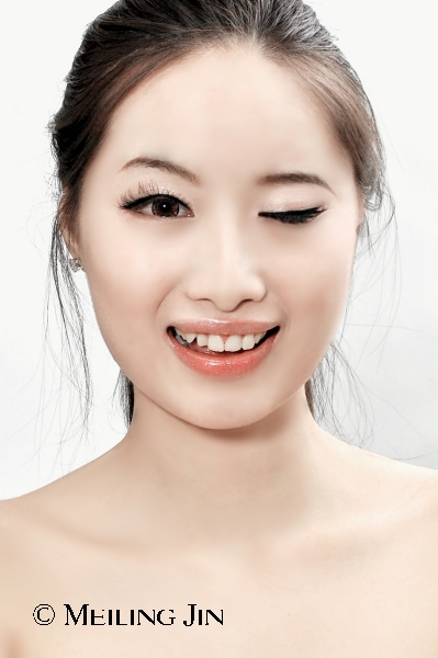 Female model photo shoot of Meiling Jin in Studio Meiling