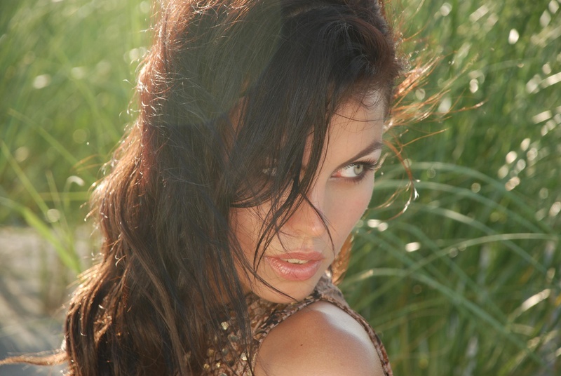 Female model photo shoot of Svitlana Holovko in Sea Gate, NY, USA