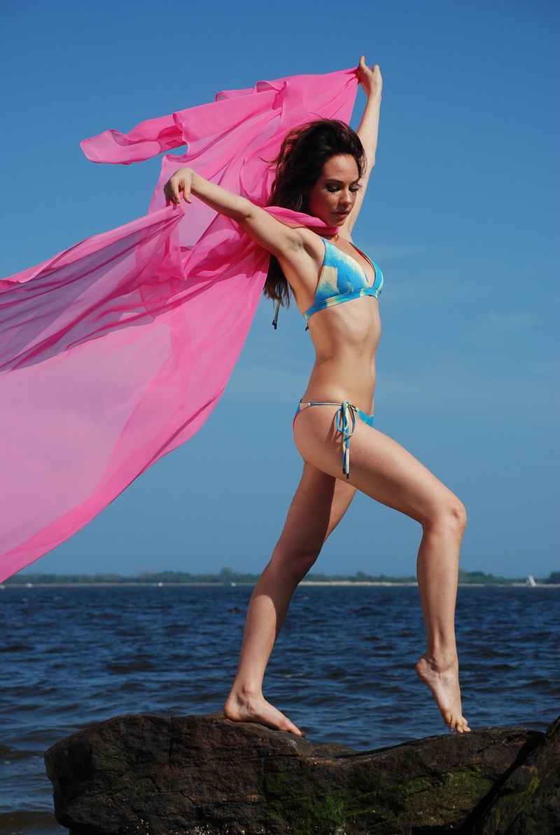 Female model photo shoot of Svitlana Holovko in Far Rockaway, NY, USA