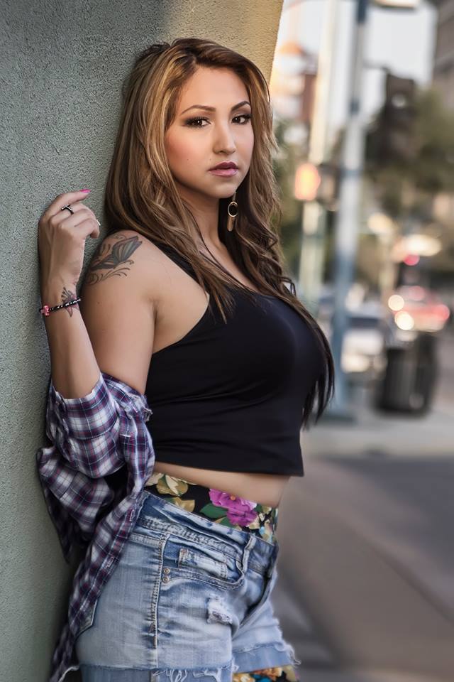 Female model photo shoot of Luv Jacqueline Rose in Downtown Albuquerque NM