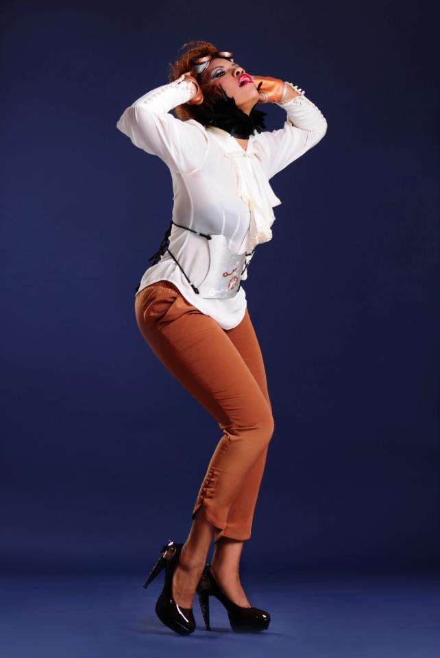 Female model photo shoot of Tiffany Lynell by JAZZYPHOTOS