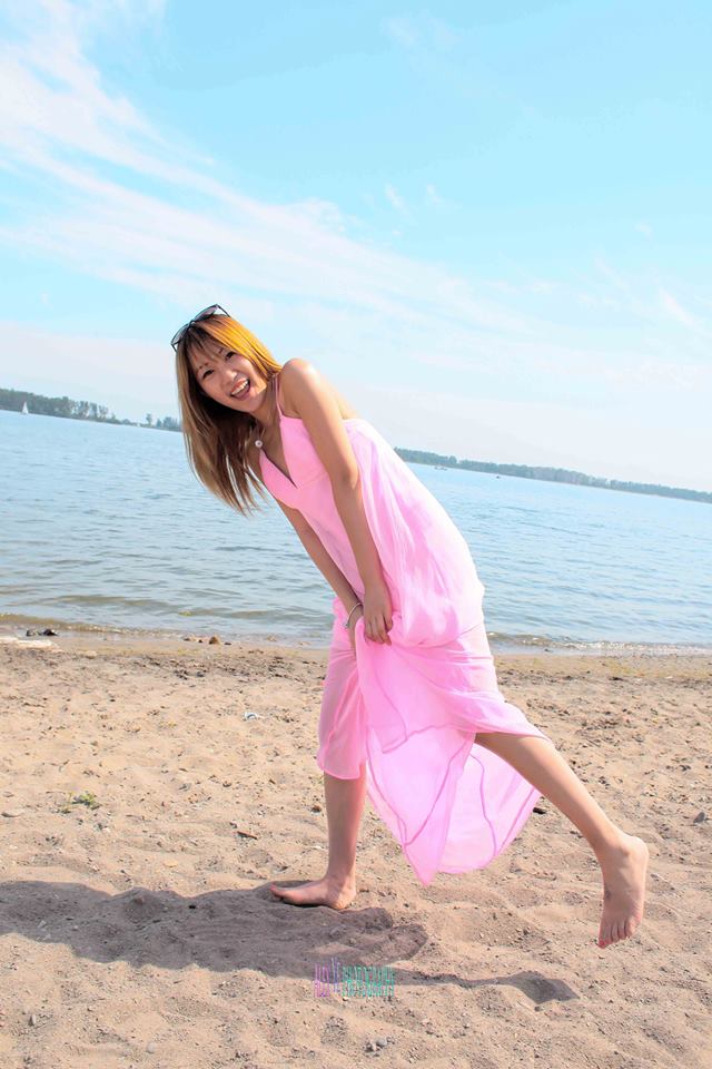 Female model photo shoot of Rinci in Cherry Beach