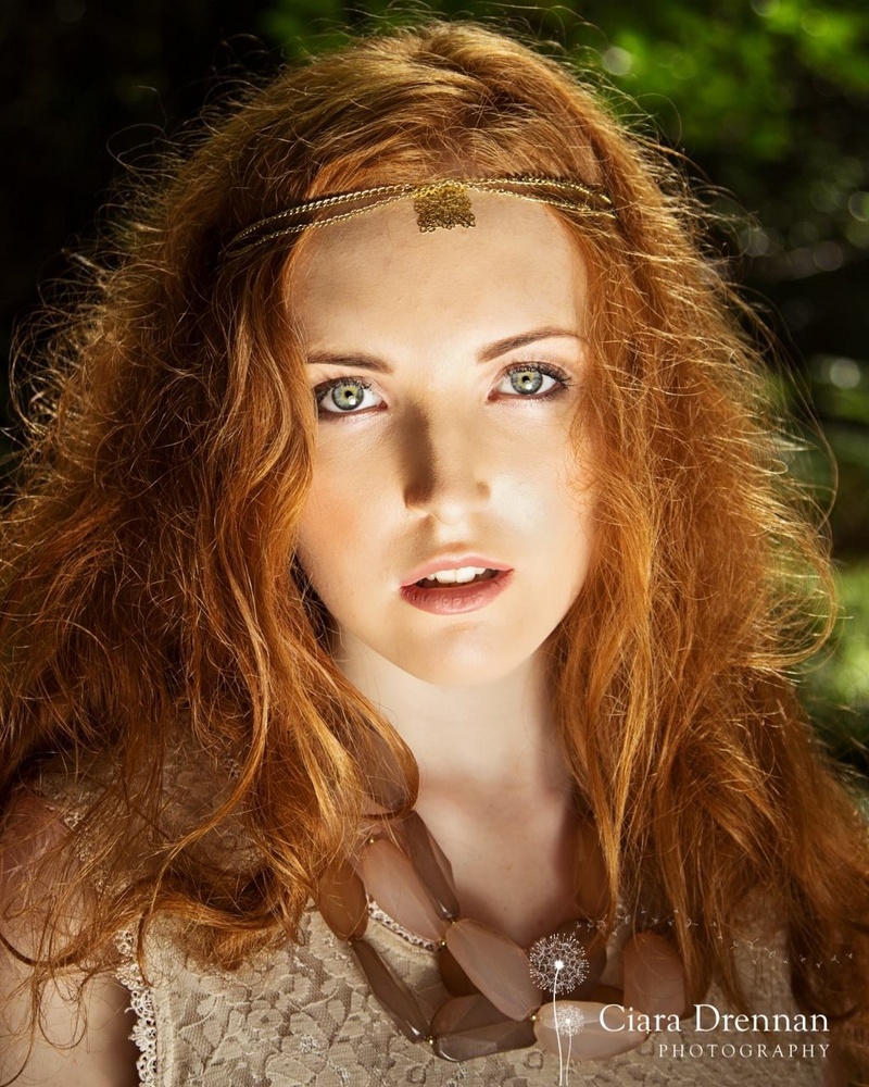 Female model photo shoot of Megan OMalley in Glendalough house estate