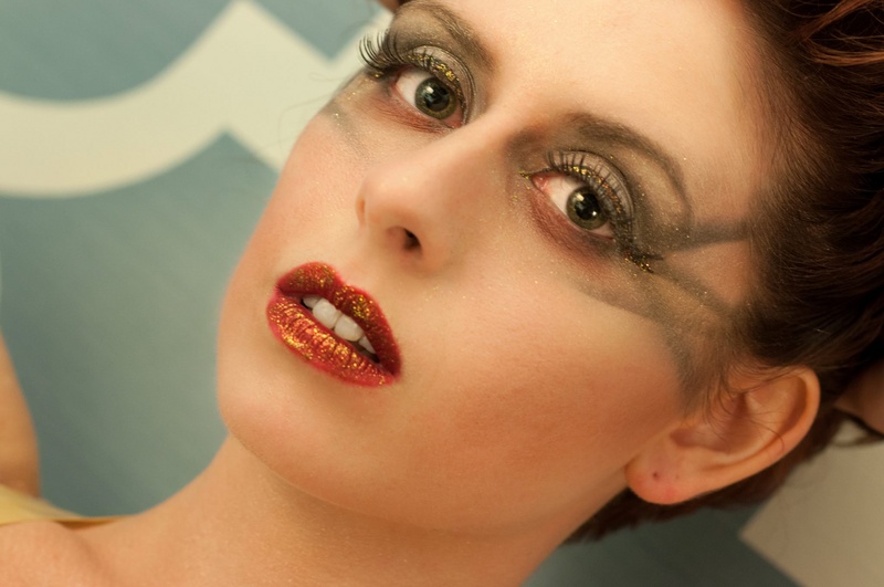 Female model photo shoot of Genevieve Cherry in Philadelphia, PA, makeup by Zarah Arlene