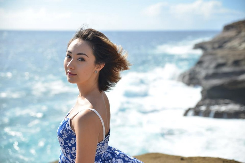 Female model photo shoot of Nicole Lana Patton  in Honolulu