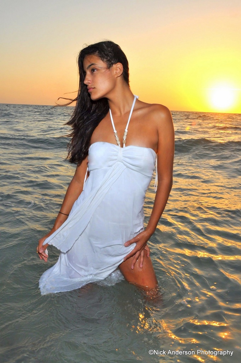 Female model photo shoot of Corinnee in Clearwater Beach