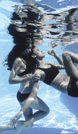 Female model photo shoot of Tasja Atmanni and Giulia Keuning in Calonge, Spain